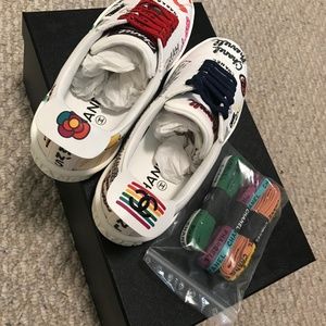 chanel pharrell capsule sneakers